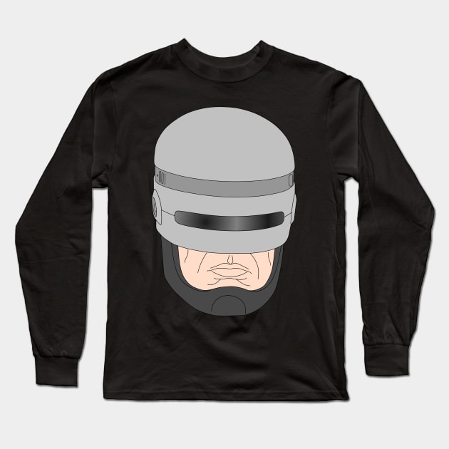 Robocop Long Sleeve T-Shirt by RadDadArt